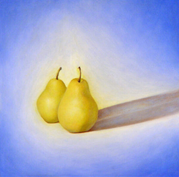 Pears In Light & Shadow